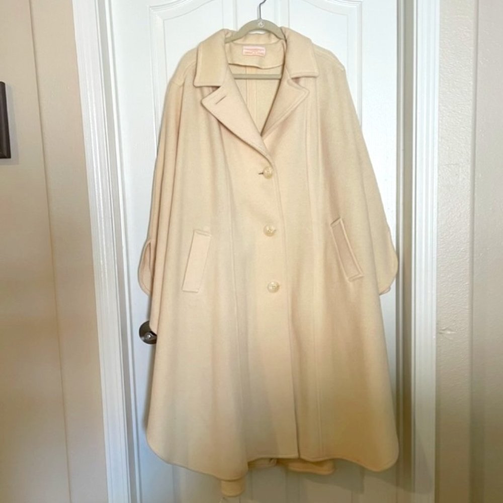 Vintage Wool Cape by Career C.G. Guild